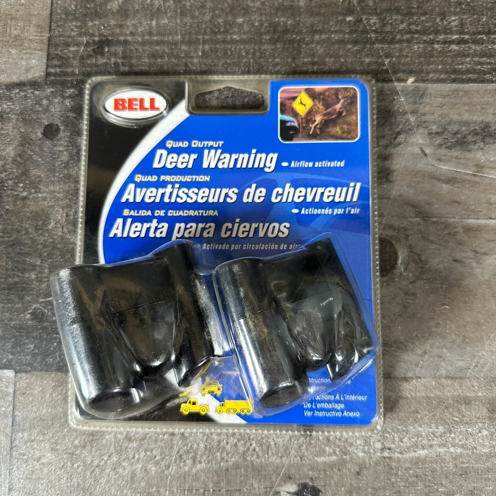 Bell Deer Warning Airflow Activated Device for Vehicles New Factory Sealed